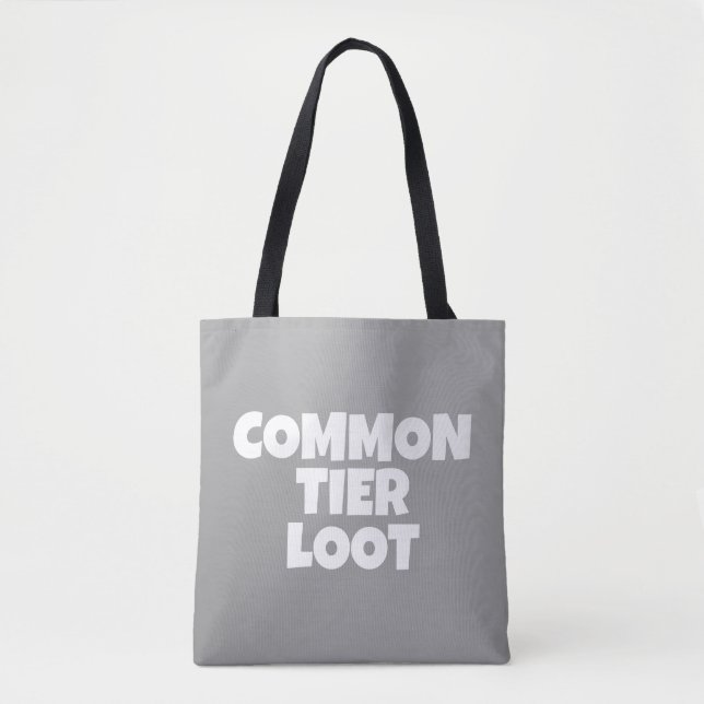Tote Bag Courrier de niveau commun de joueur de Loot Garçon (Devant)