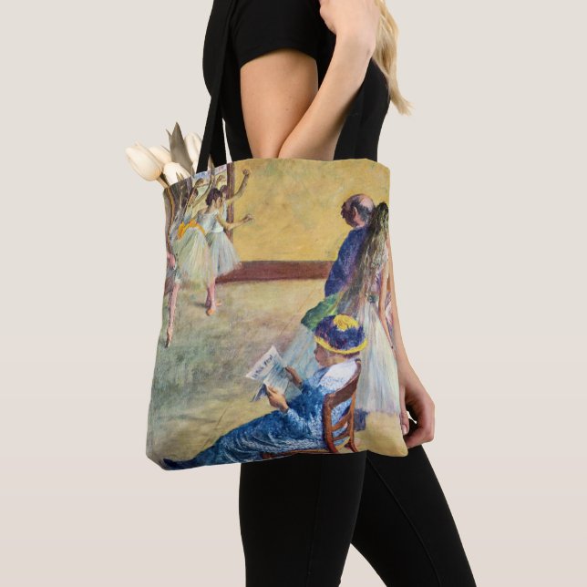 Tote Bag Cours de danse, salle de danse par Edgar Degas (De près)