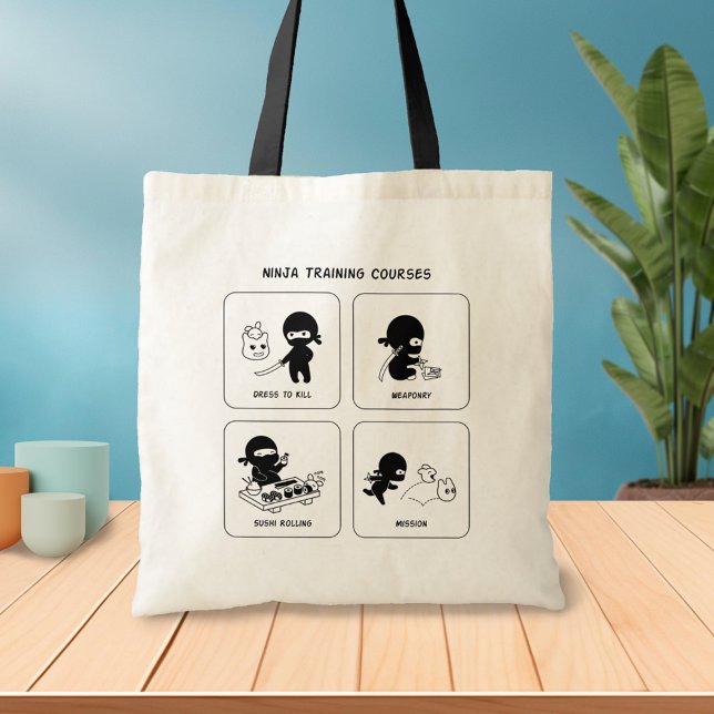 Tote Bag Cours de formation Ninja (Créateur téléchargé)