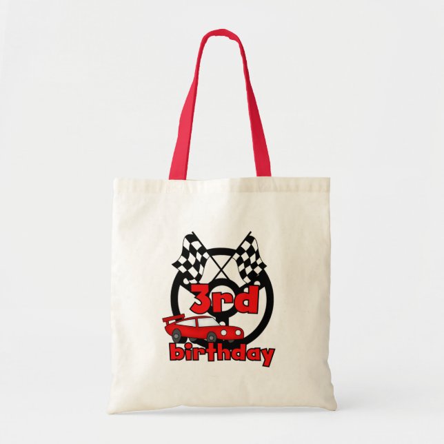 Tote Bag Course automobile 3e anniversaire Tshirts et cadea (Devant)