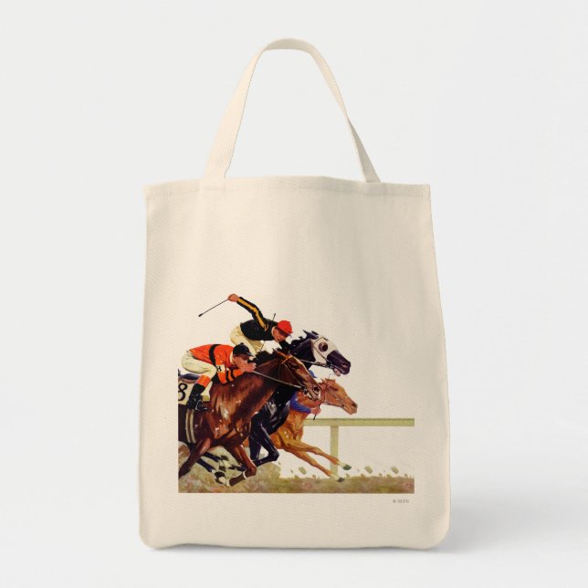 Tote Bag Course de pur sang (Devant)