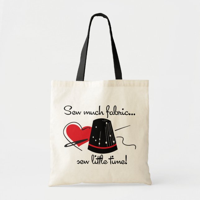 Tote Bag Cousez beaucoup de tissu (Devant)