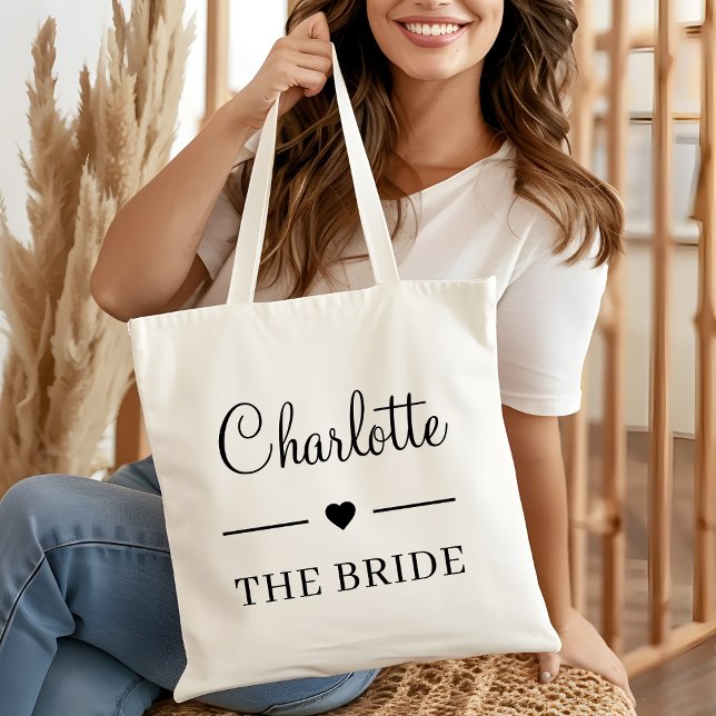 Tote Bag Coutume L'Équipe Mariée De Bachelorette (Créateur téléchargé)