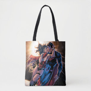 Tote Bag Couverture comique de la Ligue de Justice N° 12 Va