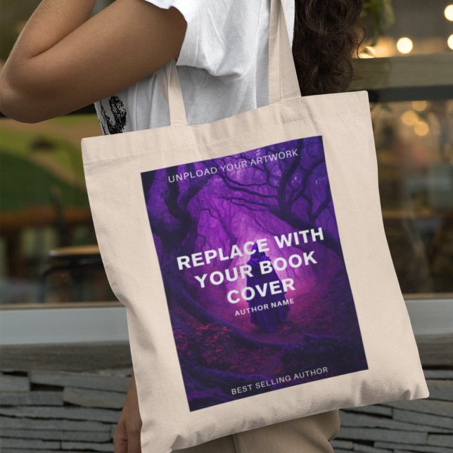 Tote Bag Couverture de livre personnalisée l Auteur promoti (Créateur téléchargé)