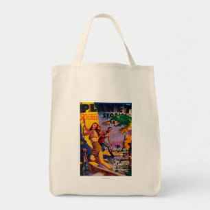 Tote Bag Couverture de magazine d'histoires de planète 5