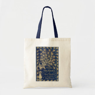 Tote Bag Couverture Jane Austen de paon de la fierté 1894