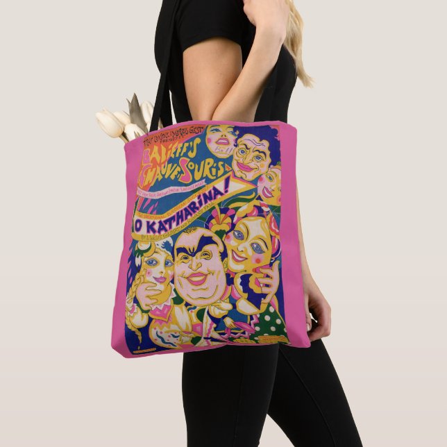 Tote Bag Couverture musicale en feuille "O Katharina" 1924 (De près)
