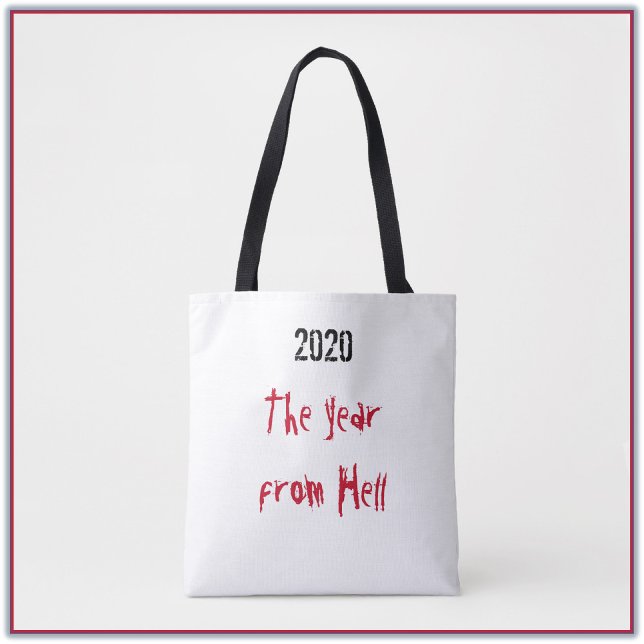 Tote Bag Covid19 2020 Année de l'enfer (Créateur téléchargé)