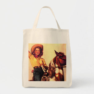 Tote Bag Cow-girl