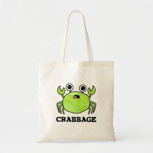 Tote Bag Crabbage Funky Chou Crabe Pun de crabe