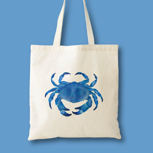 Tote Bag Crabe bleu