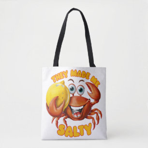 Tote Bag Crabe drôle