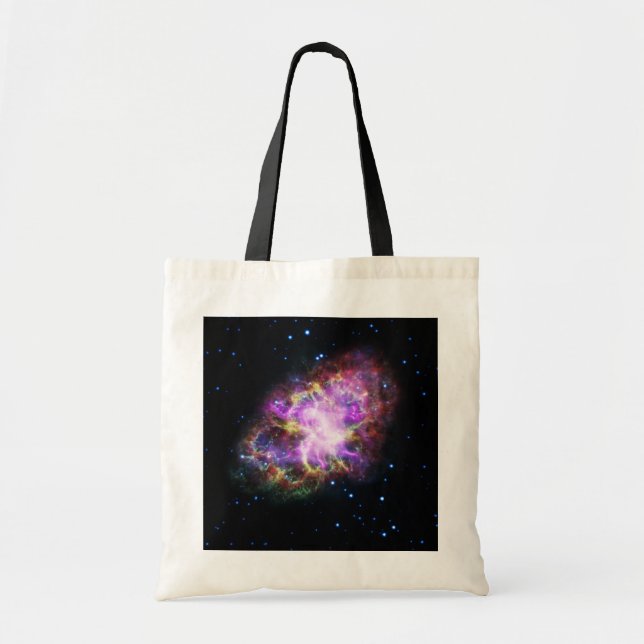 Tote Bag Crabe Nebula Supernova Remnant Hubble Composite (Devant)