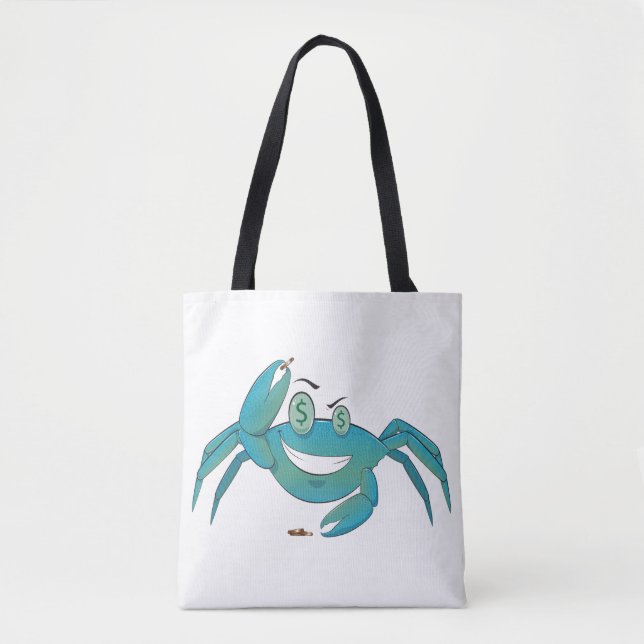 Tote Bag Crabe Pinçeur (Devant)