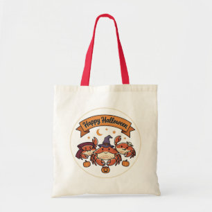 Tote Bag Crabs Joyeux Halloween