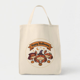 Tote Bag Crabs Joyeux Halloween