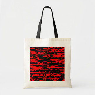 Tote Bag Crackle Abstrait