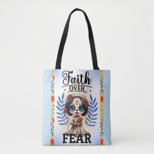Tote Bag Crâne à sucre de foi