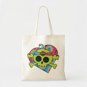 Tote Bag Crâne de colorant de cravate