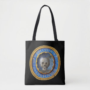 Tote Bag Crâne de manuscrit médiéval tardif