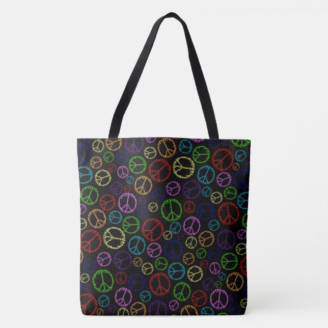 Tote Bag Crâne de Paix (Devant)