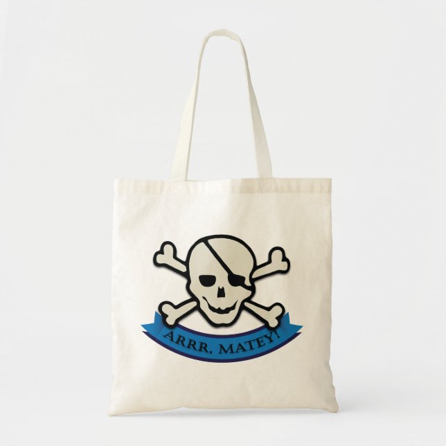 Tote Bag Crâne - Fourre-tout budgétaire (Devant)
