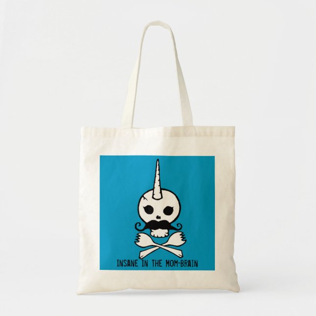 Tote Bag Crâne/sac croisé de Spork (Devant)