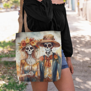Tote Bag Crâne sucre, chérie, personnalisé