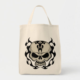 Tote Bag Crâne tribal