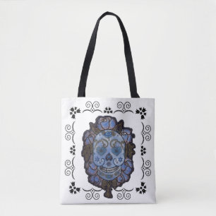 Tote Bag Crâne trois Fourre-tout de sucre