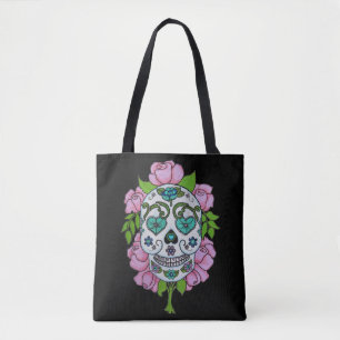 Tote Bag Crâne un Fourre-tout de sucre