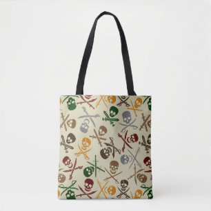 Tote Bag Crânes de pirate avec les épées croisées