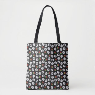 Tote Bag Crânes et Roses