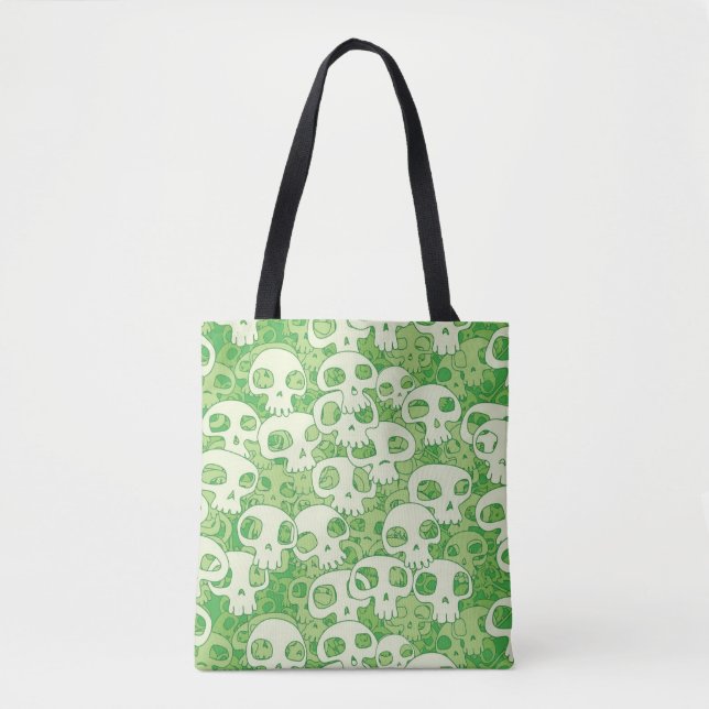 Tote Bag Crânes frais (Devant)