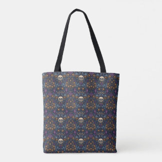 Tote Bag Crânes Halloween Trick or Treat