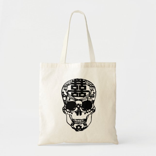 TOTE BAG CRÂNES SENSIBLES (Devant)