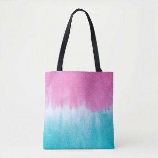Tote Bag Cravate-Dye Abstrait : Conception de tissu de coto