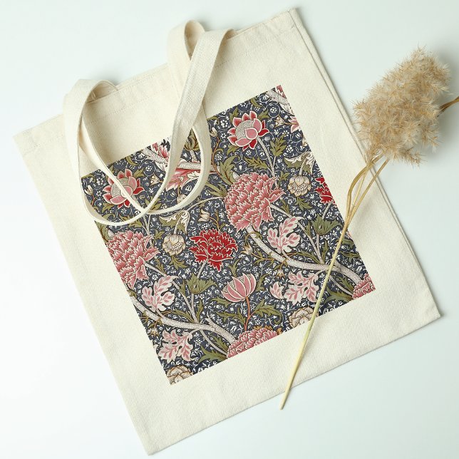 Tote Bag Cray Floral Textile William Morris (Créateur téléchargé)