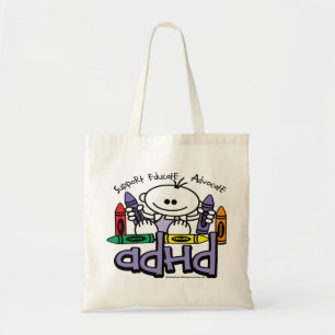 TOTE BAG CRAYONS DE TDAH