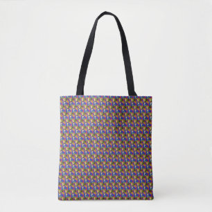 Tote Bag Crazy Cross yeux planaire