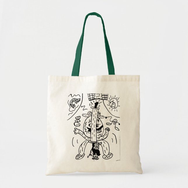 Tote Bag Crazy Madness by Jorge (Devant)