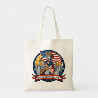 Tote Bag CrazyCemeteryLady Fourre-tout