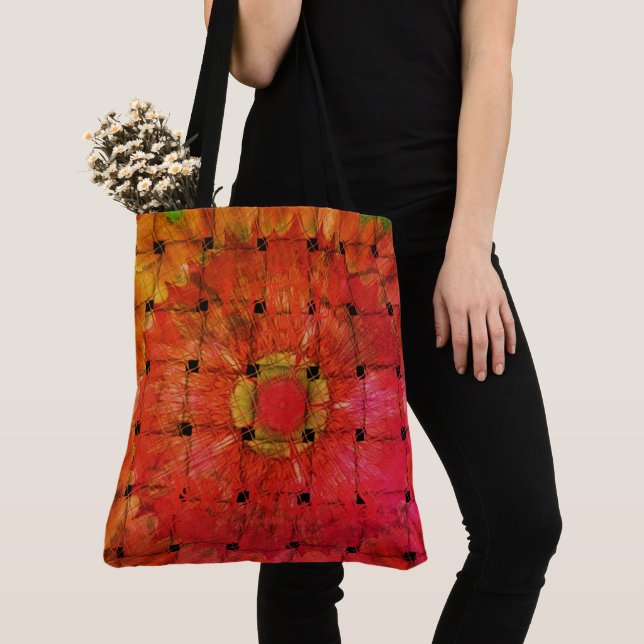 Tote Bag Create Your Own Cut and Sew Woven  all over print  (De près)