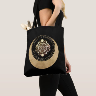 Tote Bag Créateur de bijoux Céleste Mystique Lune