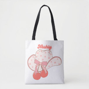 Tote Bag Création de chapeau de cowboy Nashty Humour west