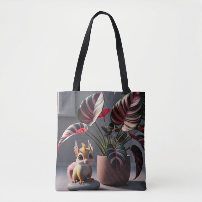 Tote Bag Créature lunaire (Devant)