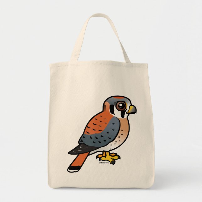 Tote Bag Crécerelle américaine mignonne (Devant)