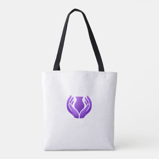 Tote Bag CRÉÉ POUR BRILLER – Matthieu 5:14 (Dos)