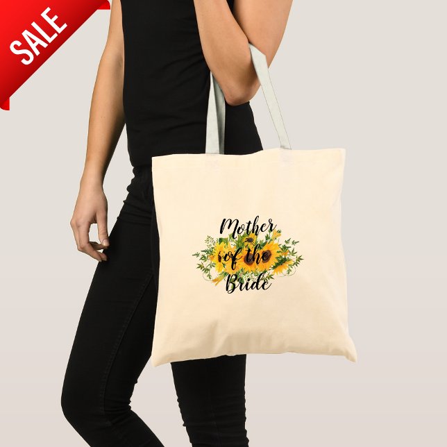 Tote Bag Créer son propre tournesol cadeau de fête nuptiale (Créateur téléchargé)